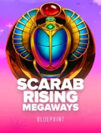 scarab rising megaways slot logo