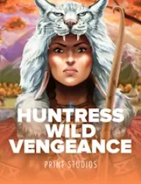 huntress wild vengeance slot logo